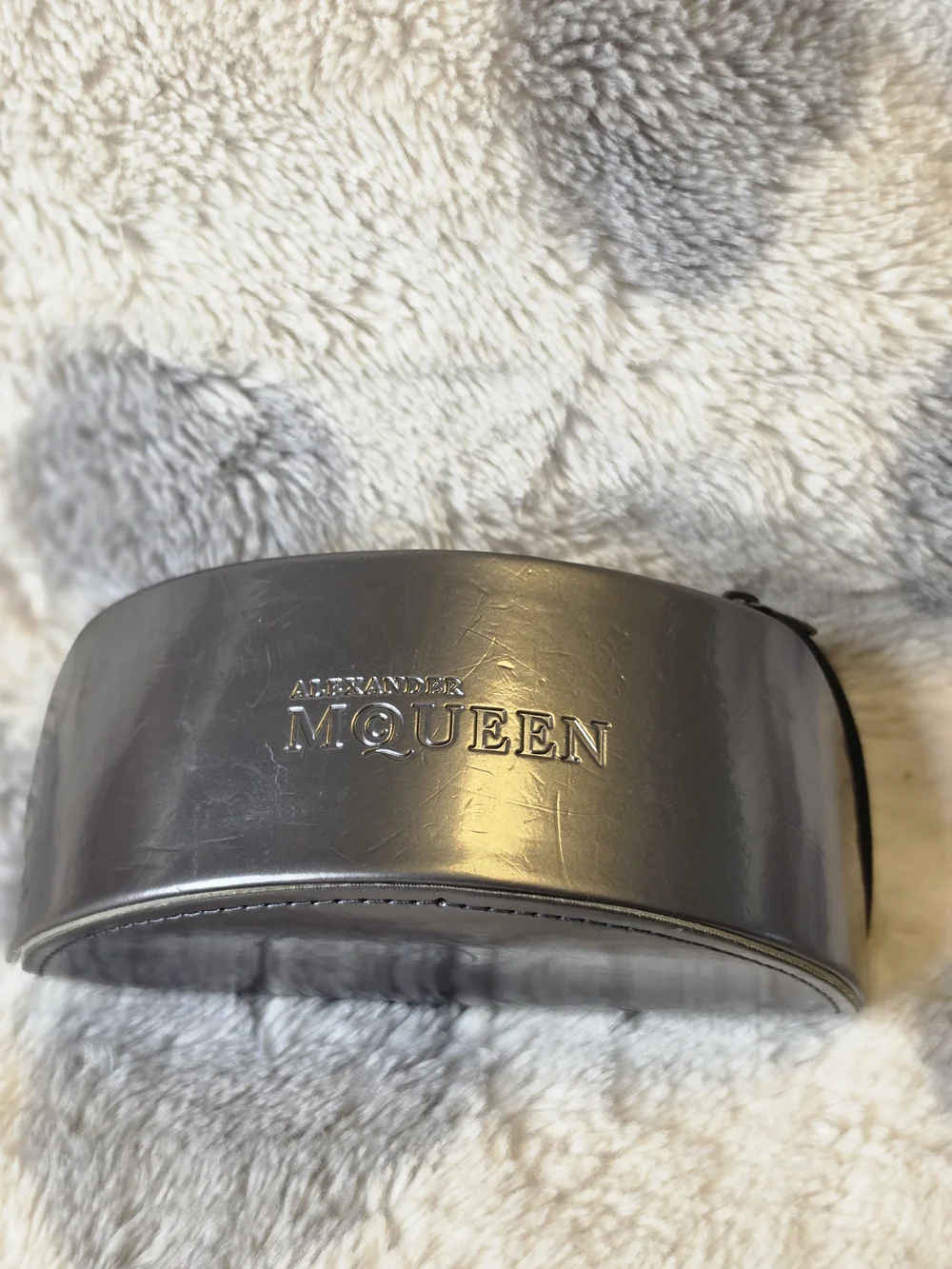 Alexander McQueen Black Oversized Women's Sunglasses